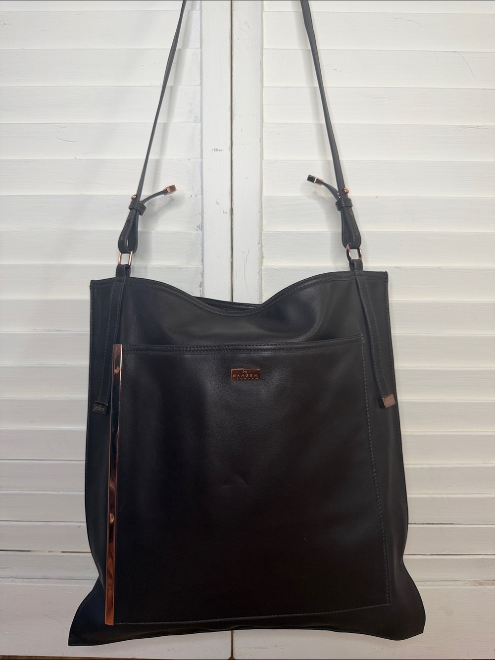 Brown Leather Tote Bag